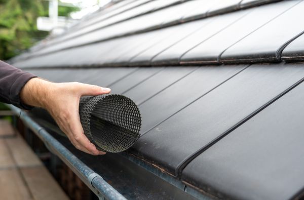 Gutter Mesh Installation in Hamilton